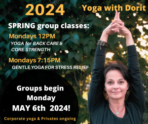Spring May 2024 yoga sched