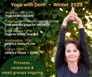 Winter 2023 final Yoga Schedule